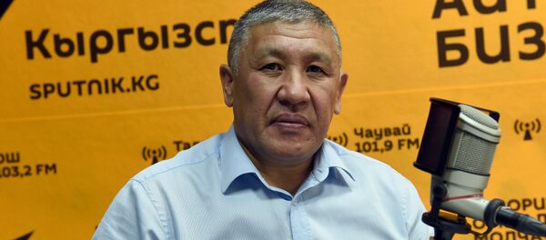 Полковник милиции Бакыт Матмусаев Полковник милиции Бакыт Матмусаев - Sputnik Кыргызстан