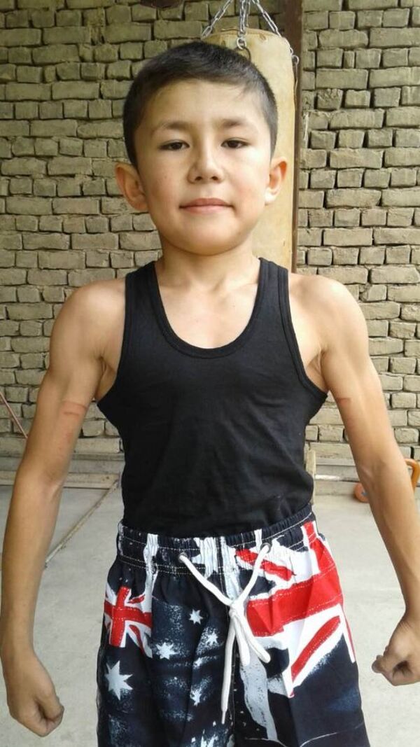 Юный спортсмен из Оша Мухаммед Али Хасанакунов - Sputnik Кыргызстан