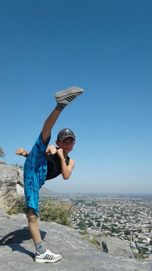 Юный спортсмен из Оша Мухаммед Али Хасанакунов - Sputnik Кыргызстан