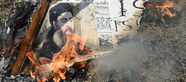 Лидер террористической группировки Исламское государство Абу Бакра аль-Багдади - Sputnik Кыргызстан