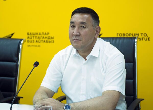 Начальник Управления капитального строительства мэрии Бишкека Нурлан Эшенбаев - Sputnik Кыргызстан