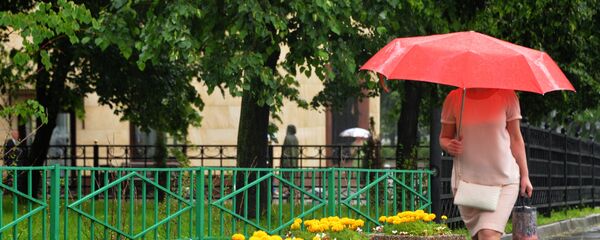 Дождь в Москве - Sputnik Кыргызстан
