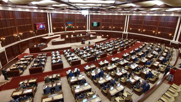 Заседание Милли Меджлиса (Парламента) Азербайджана - Sputnik Кыргызстан