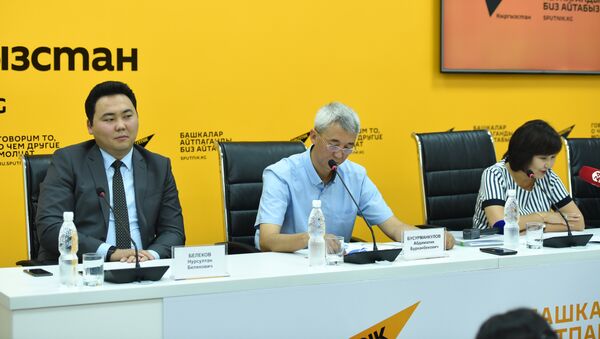 Пресс-конференция Будущее аэропортов Кыргызстана — прогнозы МАМ - Sputnik Кыргызстан