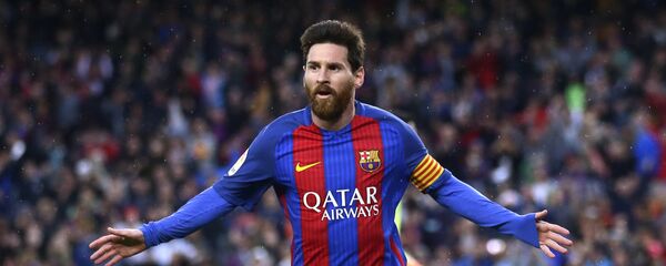 Известный футболист ФК Барселона Лионель Месси - Sputnik Кыргызстан