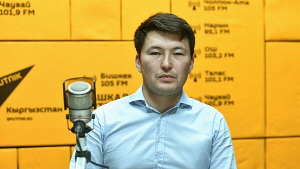 Представитель Государственного агентства по делам молодёжи, физической культуры и спорта КР Талгат Абдырахманов - Sputnik Кыргызстан