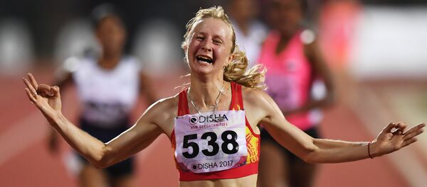 Кыргызстанкая бегунья Дарья Маслова - Sputnik Кыргызстан