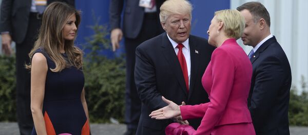 Визит президента США Дональда Трампа в Польшу - Sputnik Кыргызстан