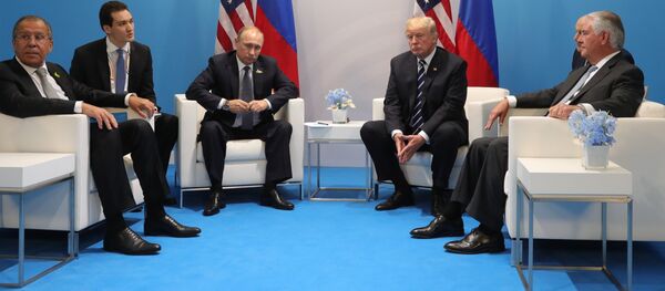 Президент РФ В. Путин принимает участие в саммите Группы двадцати в Гамбурге - Sputnik Кыргызстан