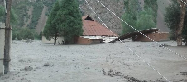 Аравандын Кичи-Алай айылындагы селдин кесепеттери - Sputnik Кыргызстан