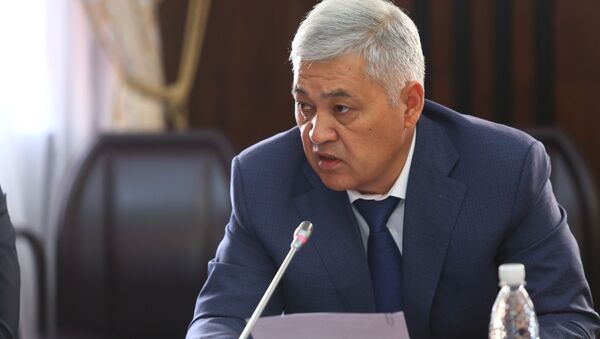 Директор Антикоррупционной службы ГКНБ Дуйшенбек Чоткараев - Sputnik Кыргызстан