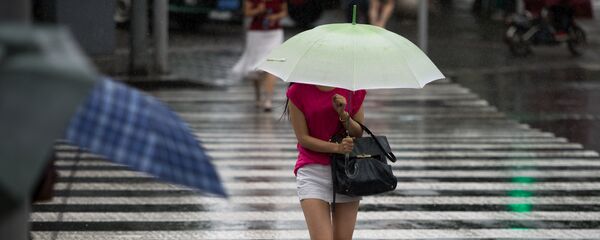 Дождь в Шанхае - Sputnik Кыргызстан