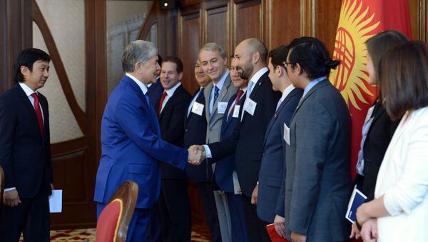 Визит представителей деловой миссии США в Бишкек - Sputnik Кыргызстан