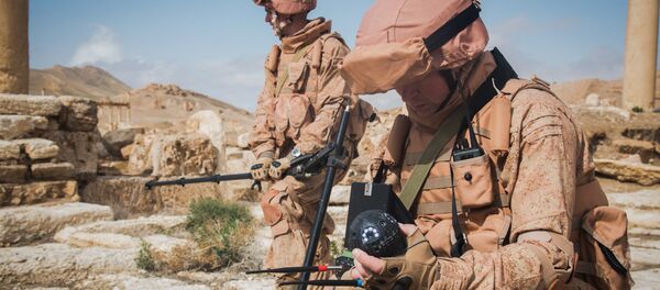 Пальмирадагы Россиялык саперлор - Sputnik Кыргызстан