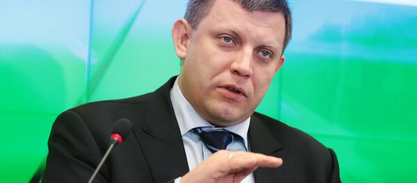 Глава ДНР Александр Захарченко. Архивное фото - Sputnik Кыргызстан