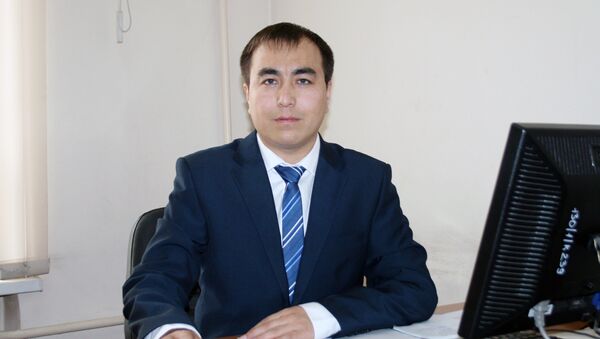 Пресс-секретарь Государственной налоговой службы Кыргызской Республики Эркин Сазыков - Sputnik Кыргызстан