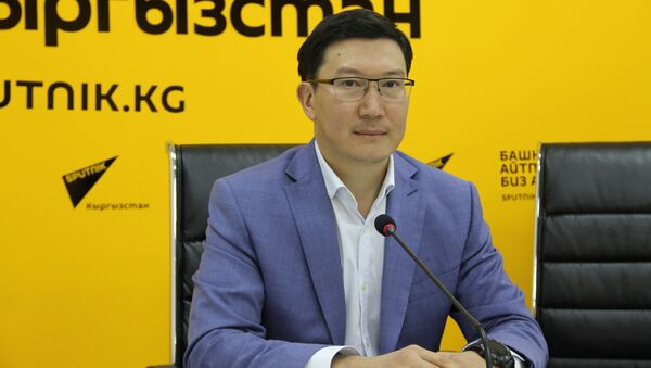 Председатель правления ОАО Кыргызалтын Алмаз Алимбеков - Sputnik Кыргызстан