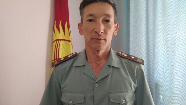 Заместитель начальника службы спасения Бишкека Мелис Назарбеков - Sputnik Кыргызстан