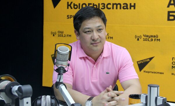 Президент WEF (World ertaymash Federation) Руслан Кыдырмышев Президент WEF (World ertaymash Federation) Руслан Кыдырмышев - Sputnik Кыргызстан