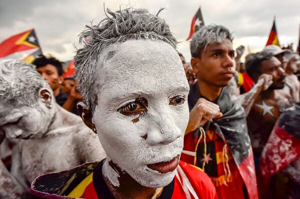 Митинг сторонников Революционного фронта за независимость Восточного Тимора в Дили - Sputnik Кыргызстан