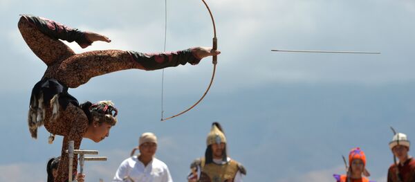 Этнофестиваль Тэскей жээк на южном берегу Иссык-Куля - Sputnik Кыргызстан