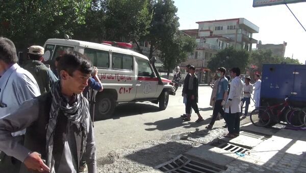 Смертник на автомобиле подорвался в Кабуле. Кадры с места ЧП - Sputnik Кыргызстан