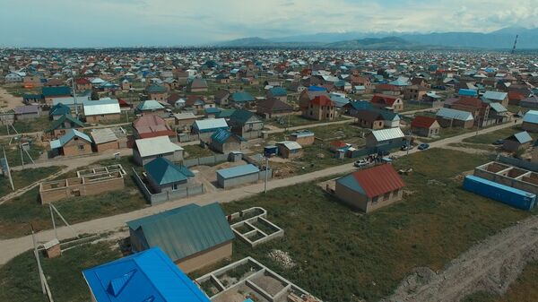 Жилые дома в жилом массиве. Архивное фото - Sputnik Кыргызстан