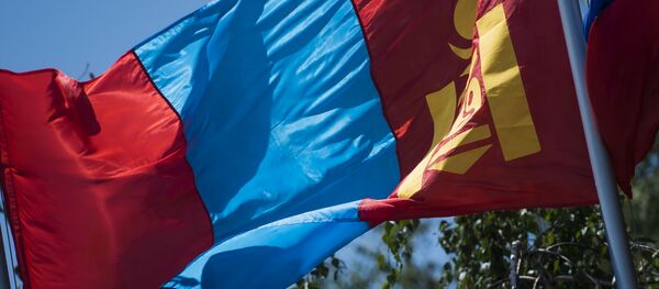 Государственный флаг Монголии. Архивное фото - Sputnik Кыргызстан