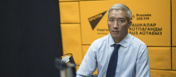 Председатель правления РКФР Эркин Асрандиев. Архивное фото - Sputnik Кыргызстан