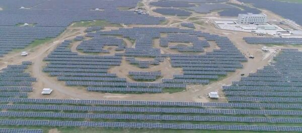 Солнечную электростанцию в виде панд построили в Китае - Sputnik Кыргызстан