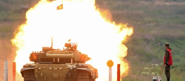 1-й этап конкурса Танковый биатлон — Индивидуальная гонка. День первый - Sputnik Кыргызстан