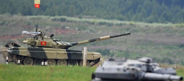 1-й этап конкурса Танковый биатлон — Индивидуальная гонка. День первый - Sputnik Кыргызстан