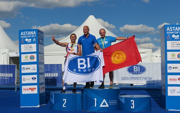 Открытый чемпионат по триатлону в Астане - Sputnik Кыргызстан