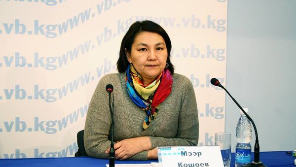 Директор ежегодного международного фестиваля ремесленников Оймо Мээр Кошоева - Sputnik Кыргызстан