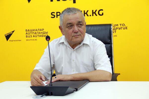 Начальник отдела пищевой и перерабатывающей промышленности Минсельхоза КР Адамбек Ботоев - Sputnik Кыргызстан