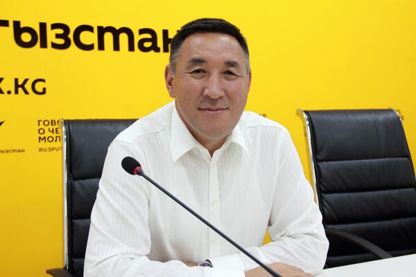Начальник Управления капитального строительства мэрии Бишкека Нурлан Эшенбаев - Sputnik Кыргызстан