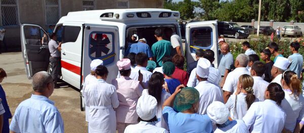 Реаномобиль для областной больницы Таласа - Sputnik Кыргызстан