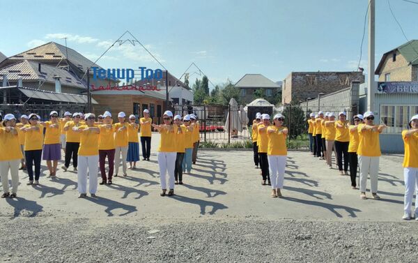 В Бишкеке прошел флешмоб, посвященный Всемирной неделе грудного вскармливания - Sputnik Кыргызстан