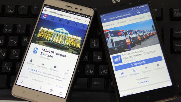 Городские службы и районные администрации Бишкека в социальных сетях - Sputnik Кыргызстан