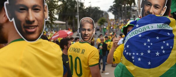 Футбол. Чемпионат мира - 2014. Матч Бразилия - Германия - Sputnik Кыргызстан