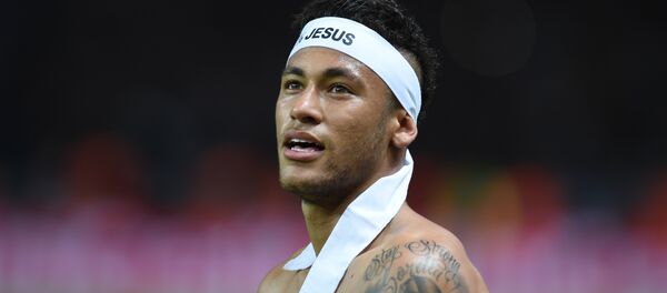 Бразильский форвард Барселоны Неймар да Силва Сантос - Sputnik Кыргызстан