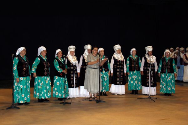 Второй этап конкурса Шайыр апалар (Веселые бабушки) в КТРК - Sputnik Кыргызстан