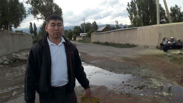 Житель села Усубалиев Канатбек Алымкулов - Sputnik Кыргызстан