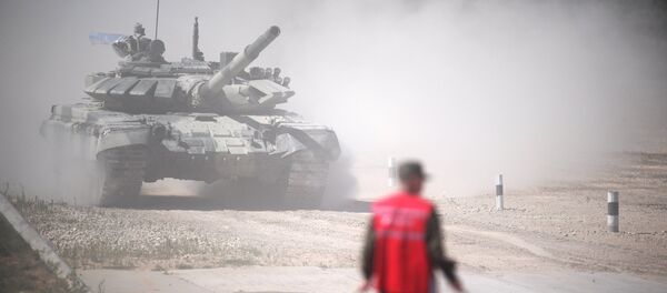 Первый этап конкурса Танковый биатлон. Индивидуальная гонка. День девятый - Sputnik Кыргызстан