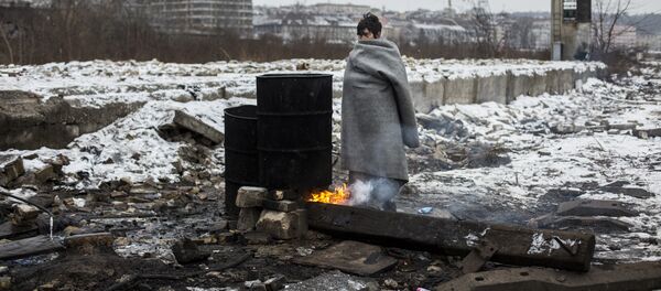 Беженцы в Белграде. Работа испанского фотографа Алехандро Мартинеса Велеса - Sputnik Кыргызстан
