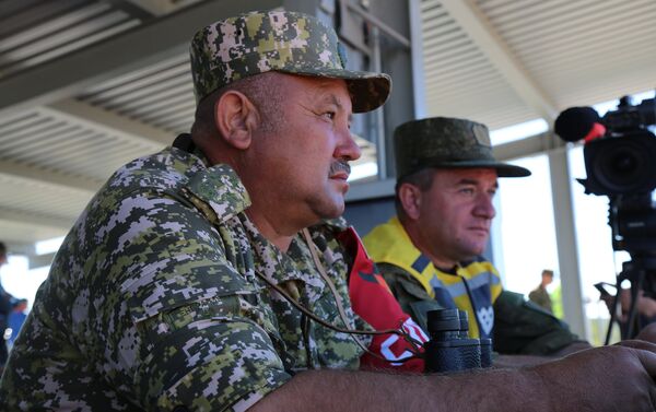 6 августа на полигоне в подмосковном Алабино кыргызские танкисты завершили свой третий заезд - Sputnik Кыргызстан