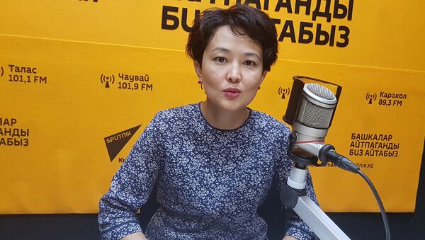 Представитель бизнес-сферы, соучредитель творческой студии Ололо Айнура Аманалиева - Sputnik Кыргызстан
