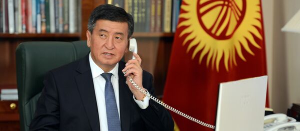 Премьер-министр Кыргызской Республики Сооронбай Жээнбеков - Sputnik Кыргызстан