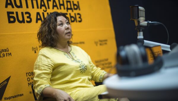 Специалист по питанию программы ЮНИСЕФ Дамира Абакирова - Sputnik Кыргызстан