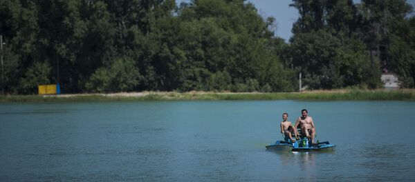Озера на территории Карагачевой рощи - Sputnik Кыргызстан